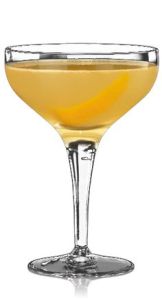 Cóctel Sidecar, "sank roo doe noo"