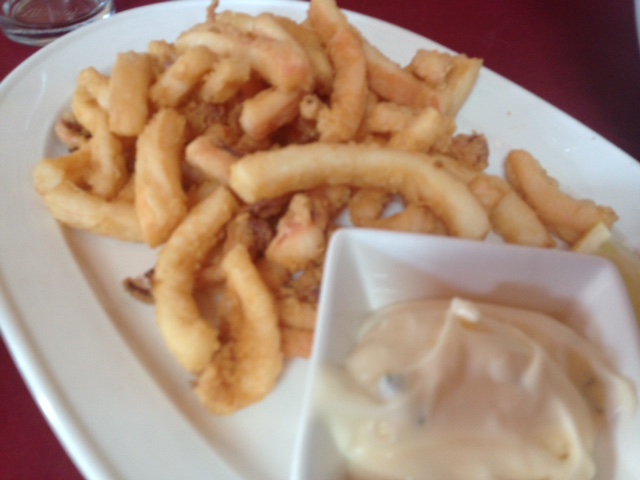 Calamares con Alioli