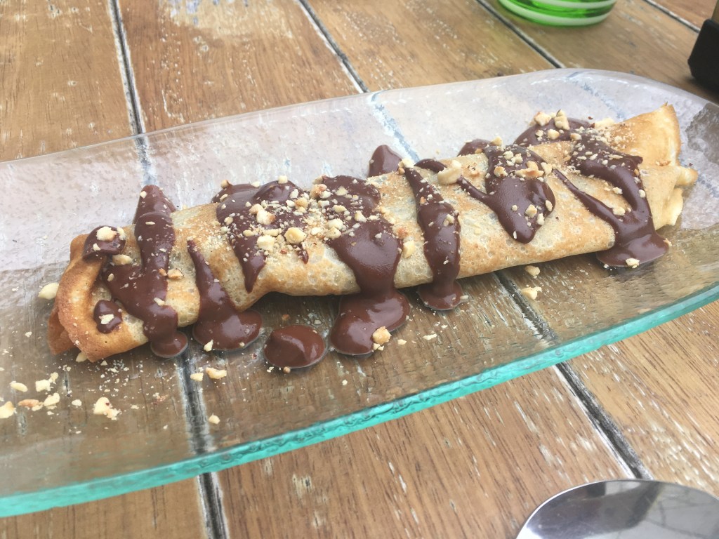 Frixuelo al horno con manzana