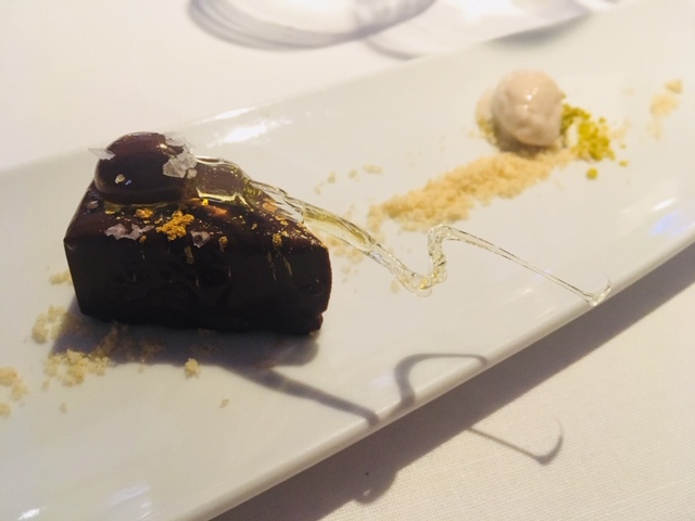 Choco – pan , aceite de romero cristalizado