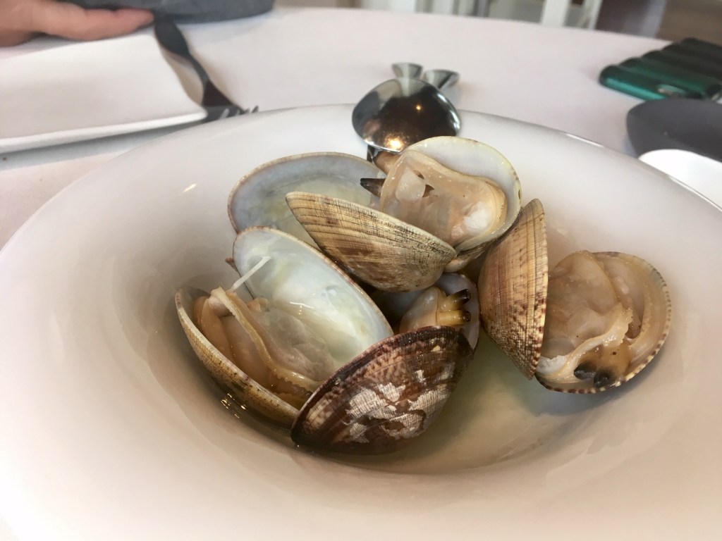 Almejas al aceite de ajo 