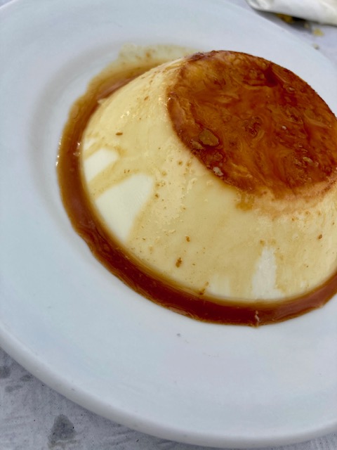 Flan de queso