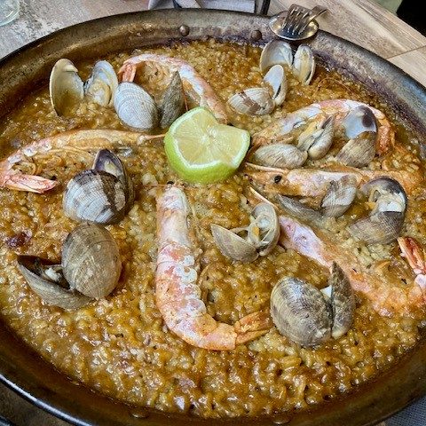 Arroz con almejas