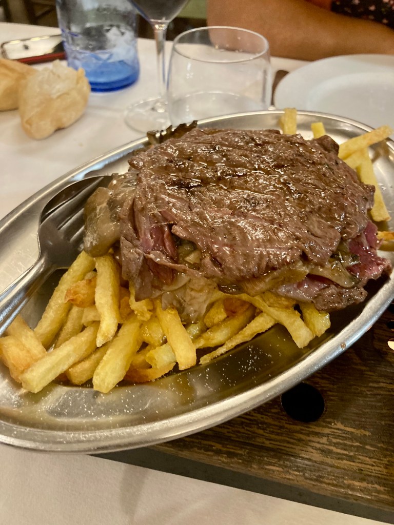 Encachopado de solomillo con setas